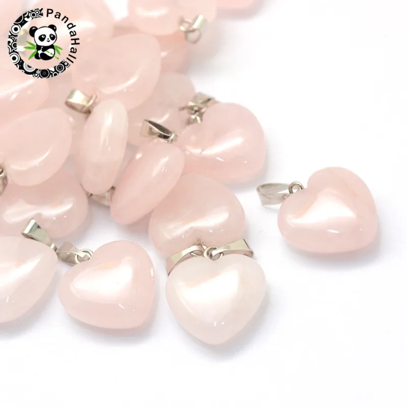 50pcs Natural Stone Heart Pendants with Tone Brass Findings 17~19x15~16x5~6mm Hole: 2x7mm | Украшения и аксессуары