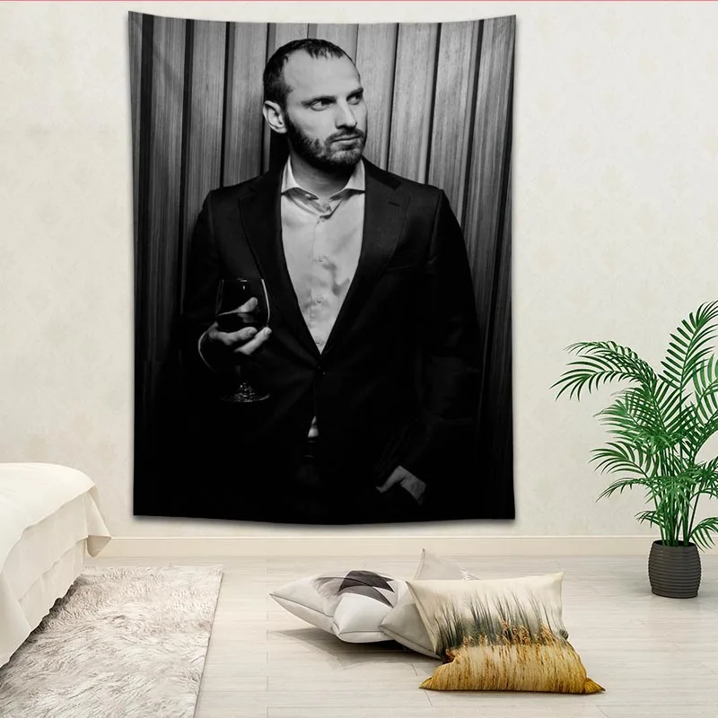 

Ivan Urgant Tapestries Hanging cloth background wall covering bedroom renovation bed decoration tapestry custom logo