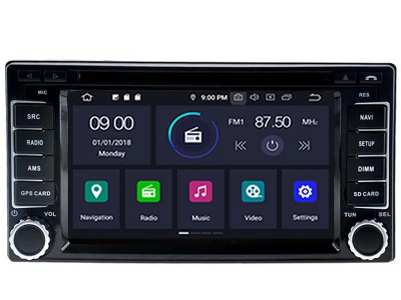 Android 9 0 автомобильный dvd плеер для SUBARU Forester Impreze 2008 2011 gps навигация SAT NAV 2 Гб ram + 16 FLASH