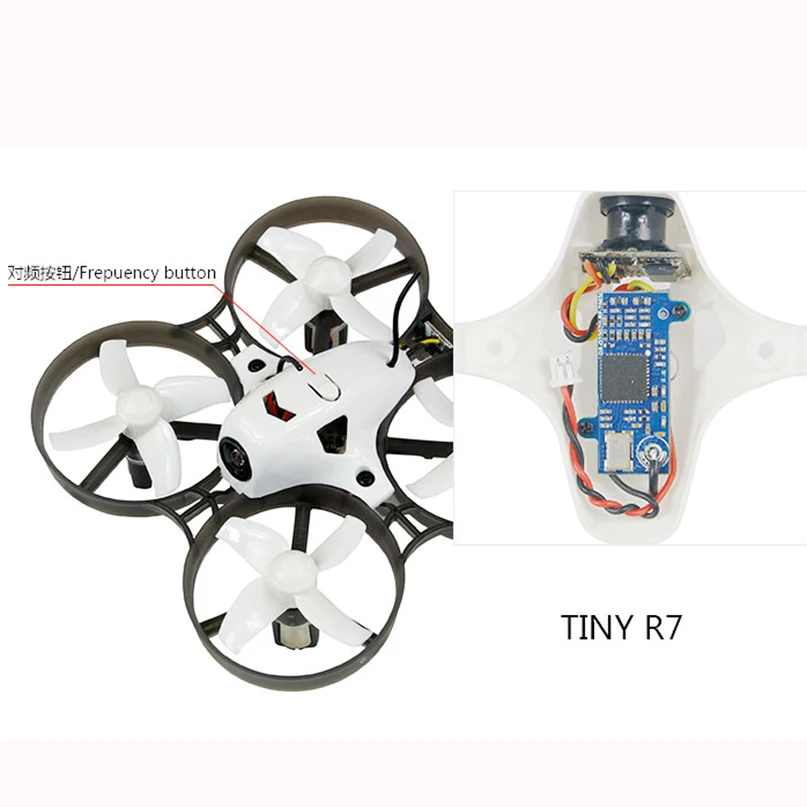 LDARC Q25G2H 5 8G 25mW 16CH FPV VTX + 1996 c Combo & 800TVL 150 NTSC мини камера и навес для DIY крошечных R7 Bwhoop