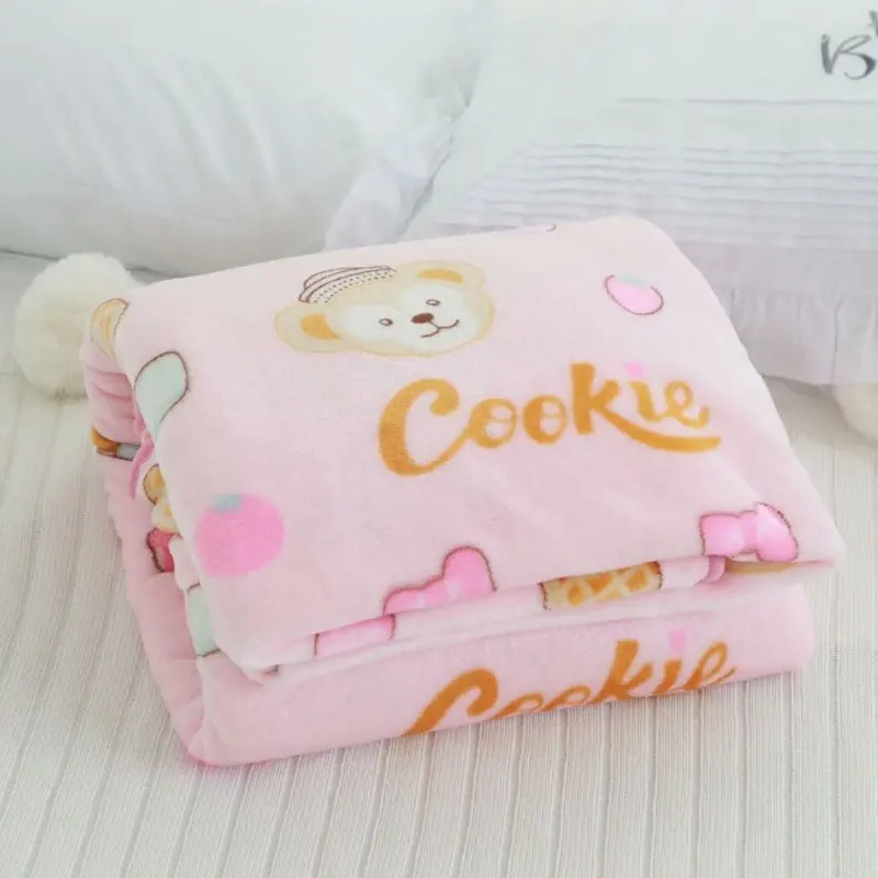 IVYYE Pink Duffy Bear Anime Plush Stuff Accessories plushdoll Stuffed Fluffy Warm Soft Toys Blanket Bed Throw Blankets NEW | Игрушки и