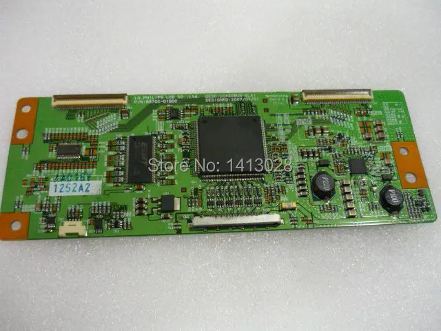 

Free shipping LCD TV screen logic board. LC420WU6-SLA1 6870C-0180C LCD glass T - CON