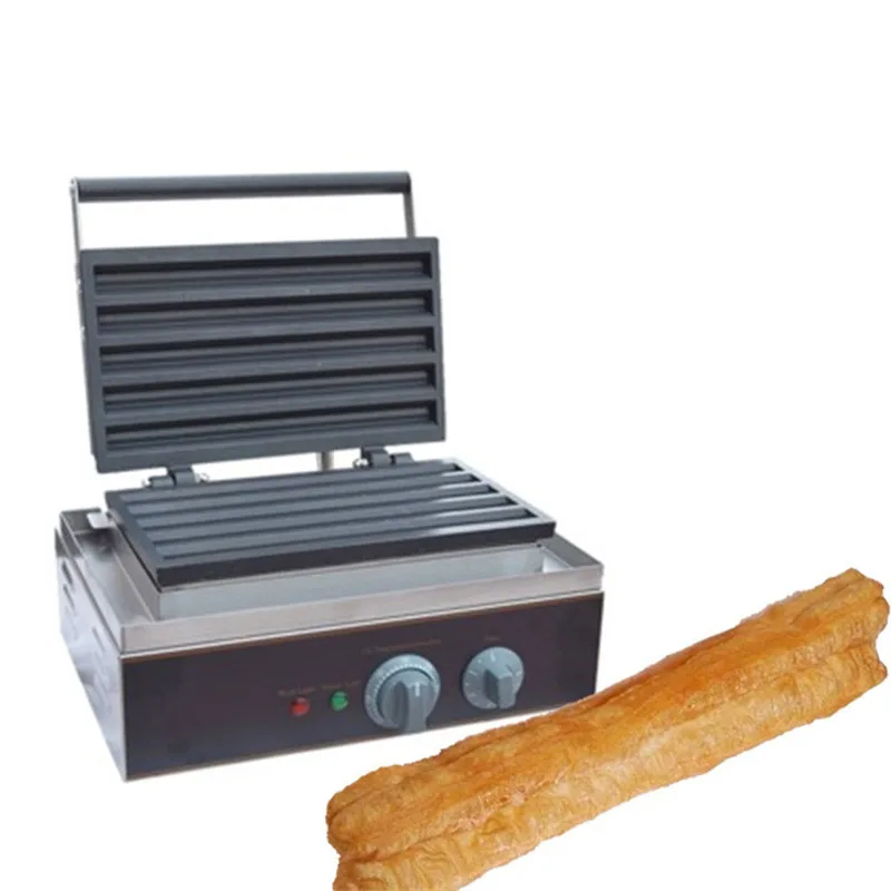 

Jamielin Commercial Electric Non-stick 5 PCS Spain Churros Machine 110v 220v lolly Waffle Sticks Fritters Waffle Maker