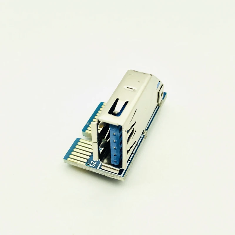 Добавить на карту PCI Express USB 3,0 адаптер Raiser PC компоненты удлинитель Кабель-соединитель карта pci-e стойка PCI E Riser для видеокарты