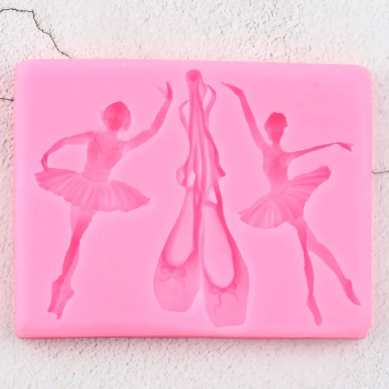 Силиконовые формы для балета балетные туфли помадка инструменты украшения торта