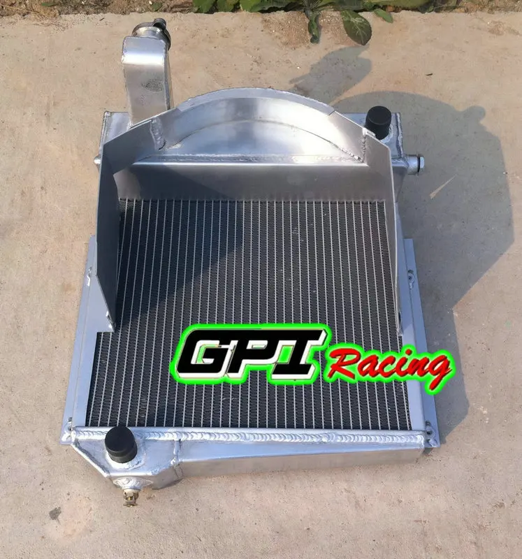 Радиатор из алюминиевого сплава + вентилятор для Остина Healey Sprite Bugeye/MG Midget |