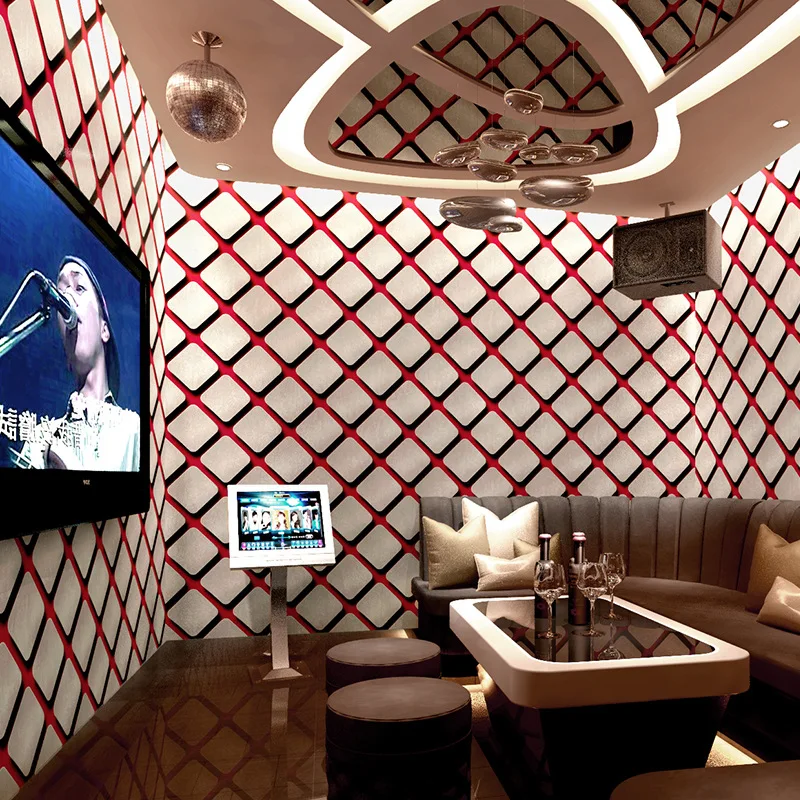 

Современные 3d стерео обои KTV с космическим интерьером, индивидуальное модное блестящее настенное покрытие для бара, отеля, необычная бальна...