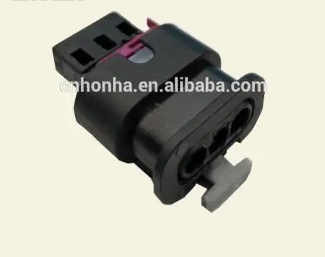 3 pin female sealed electric connectors waterproof auto plug 1-1718644-1 with terminals and seals for Tyco AMP