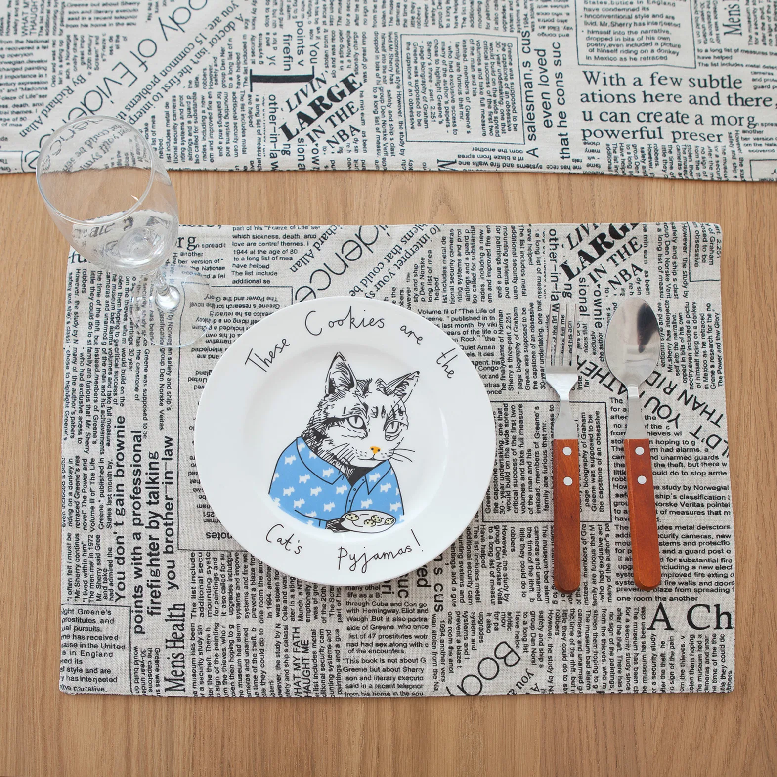 4 шт./лот скандинавском стиле столовых изоляции колодки западной еды pad хлопок Чай