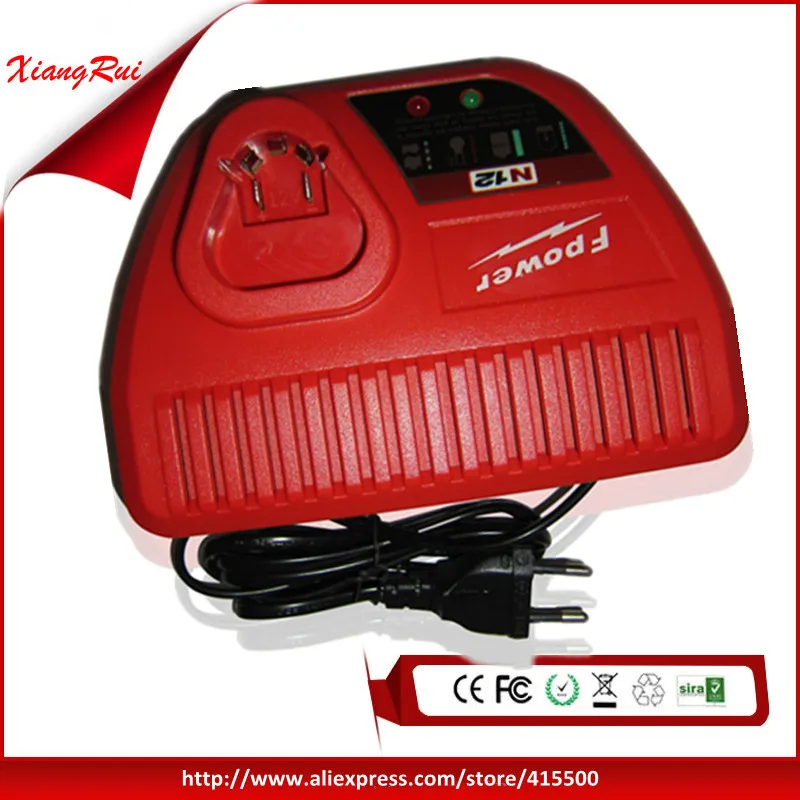 Зарядное устройство для Li Ion аккумуляторов Milwaukee M12 12 В 48 59 2401 11 2402|battery charger|us