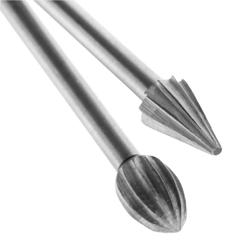 HSS фрезерный станок шлифовальные биты заусенцы для Dremel металла