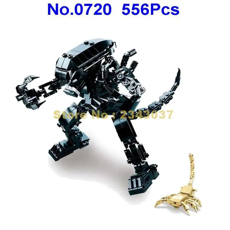 Sluban 0720 Predator Aliens Heroes Movie Set Building Block Toy | Игрушки и хобби