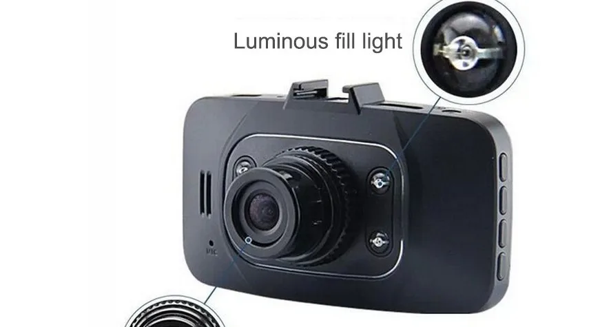 Автомобильный видеорегистратор E22 Full HD 1080P экран 2 7 дюйма GS8000L инфракрасная камера