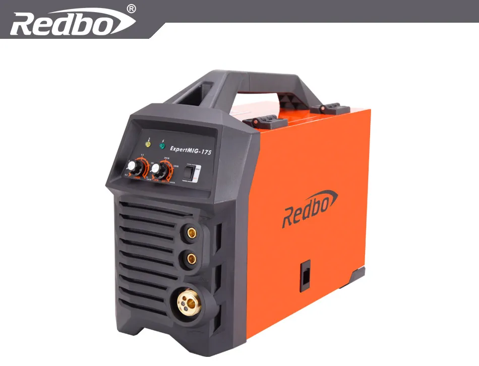 Новое время-ограниченное Redbo Mig-175 220v Igbt инвертор Co2 газовый экранированный Mig сварочный аппарат