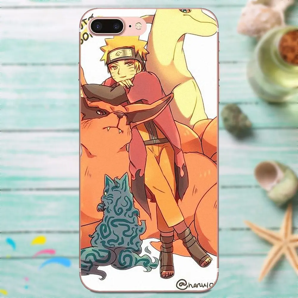 Naruto Kurama Kyubi милый блочный чехол для телефона Galaxy J1 J2 J3 J330 J4 J5 J6 J7 J730 J8 2015 2016 2017 2018 mini