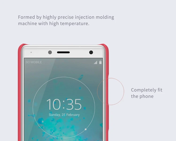 Для sony Xperia XZ2 Compact чехол Nillkin супер матовый защитный жесткий чехол для задней панели ПК для sony XZ2 Mini чехол для телефона+ Защитная пленка для экрана