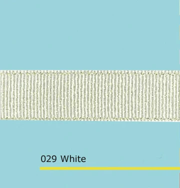 

1 "дюйм (25 мм) белая grosgrain лента с золотой purl