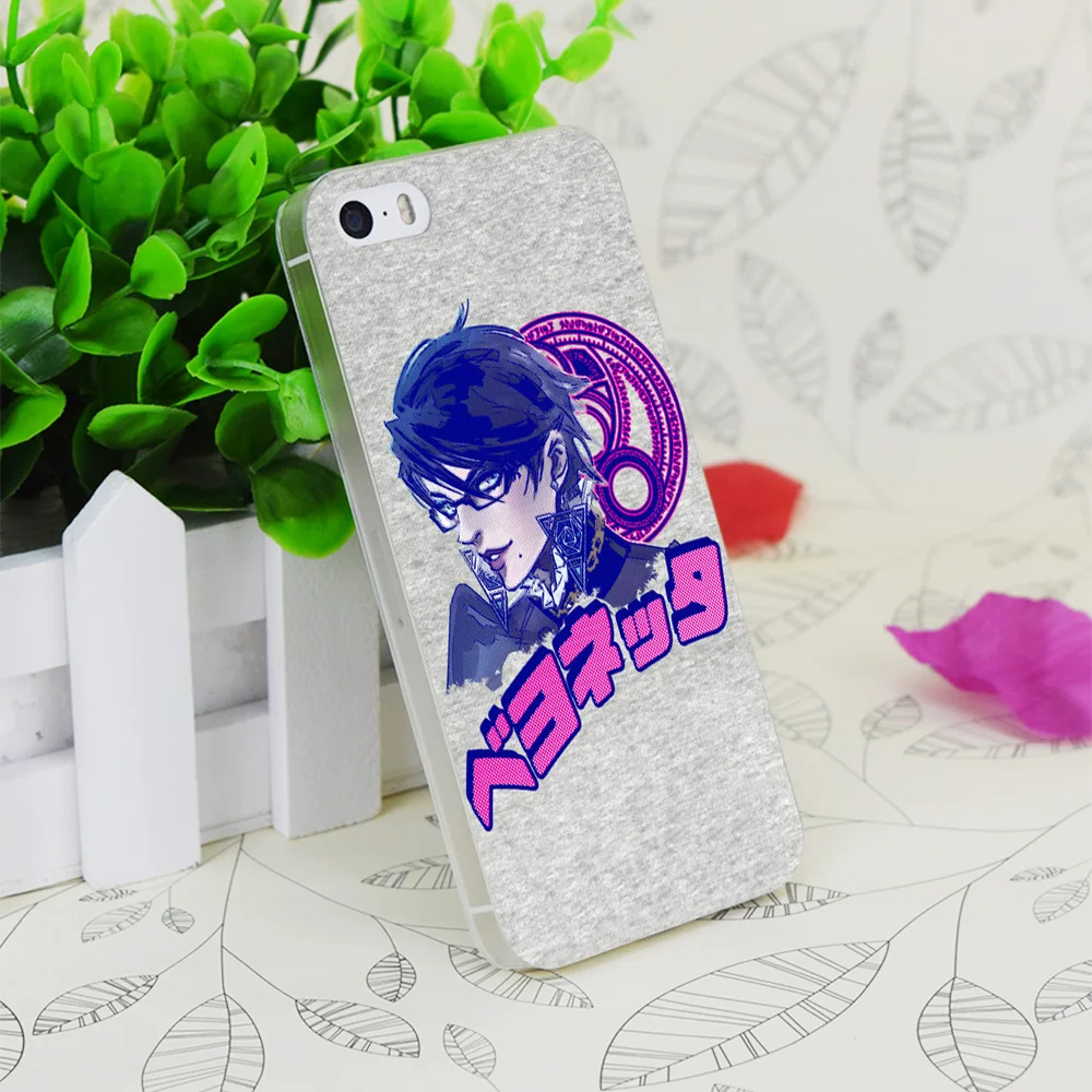 Прозрачный Жесткий Тонкий чехол Bayonetta C2788 для Apple IPhone 4 4S 4G 5 5G 5S SE 5C 6 6S Plus |