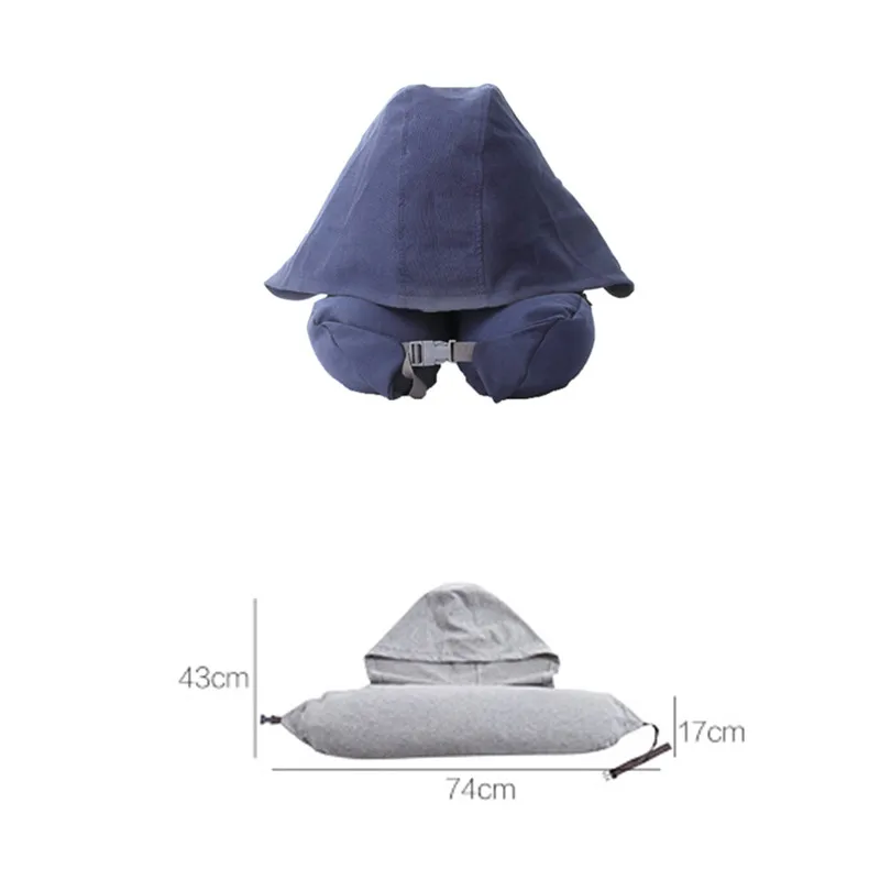 LIYIMENG u-образная подушка для шеи для путешествий автомобиля домашняя Подушка для сна u-образная подушка для полета самолет путешествия с крышкой поясная подушка