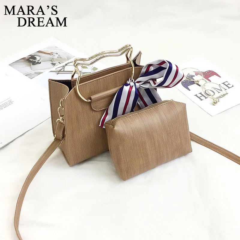 Mara's Dream 2018 дизайнерские милые женские кожаные сумки на плечо с верхними ручками