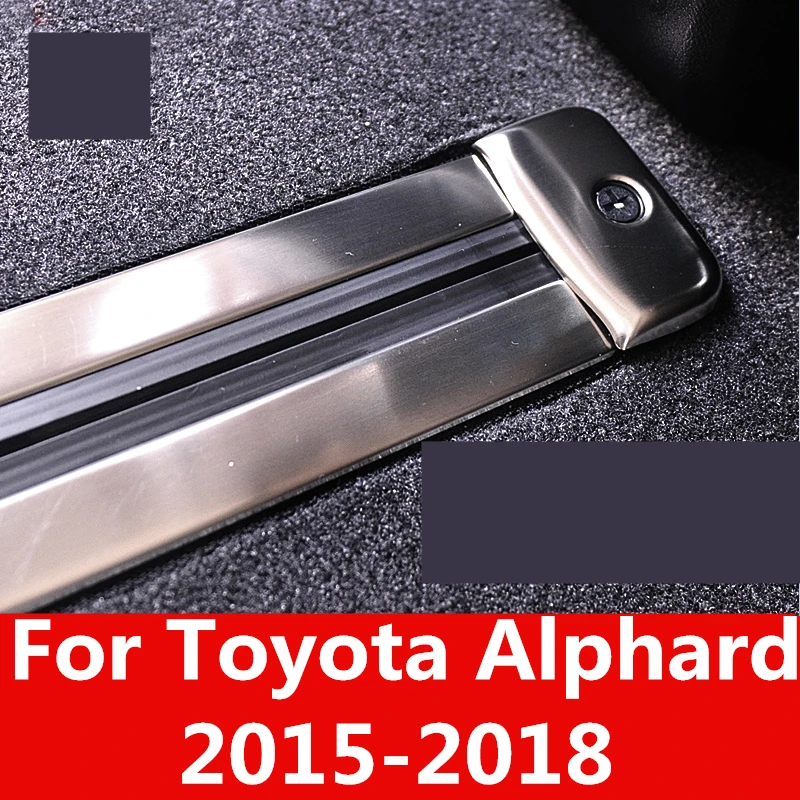 Для Toyota Alphard 2015 2018 сиденья рельсы раздвижные дорожки декоративные