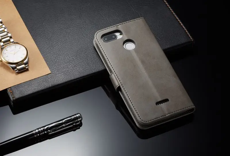 Чехол для Xiaomi Redmi 6, чехол для Redmi 6 Pro, кожаный флип-чехол-кошелек, чехол для Xiaomi Redmi 6 Pro, чехол для телефона Redmi6, чехол