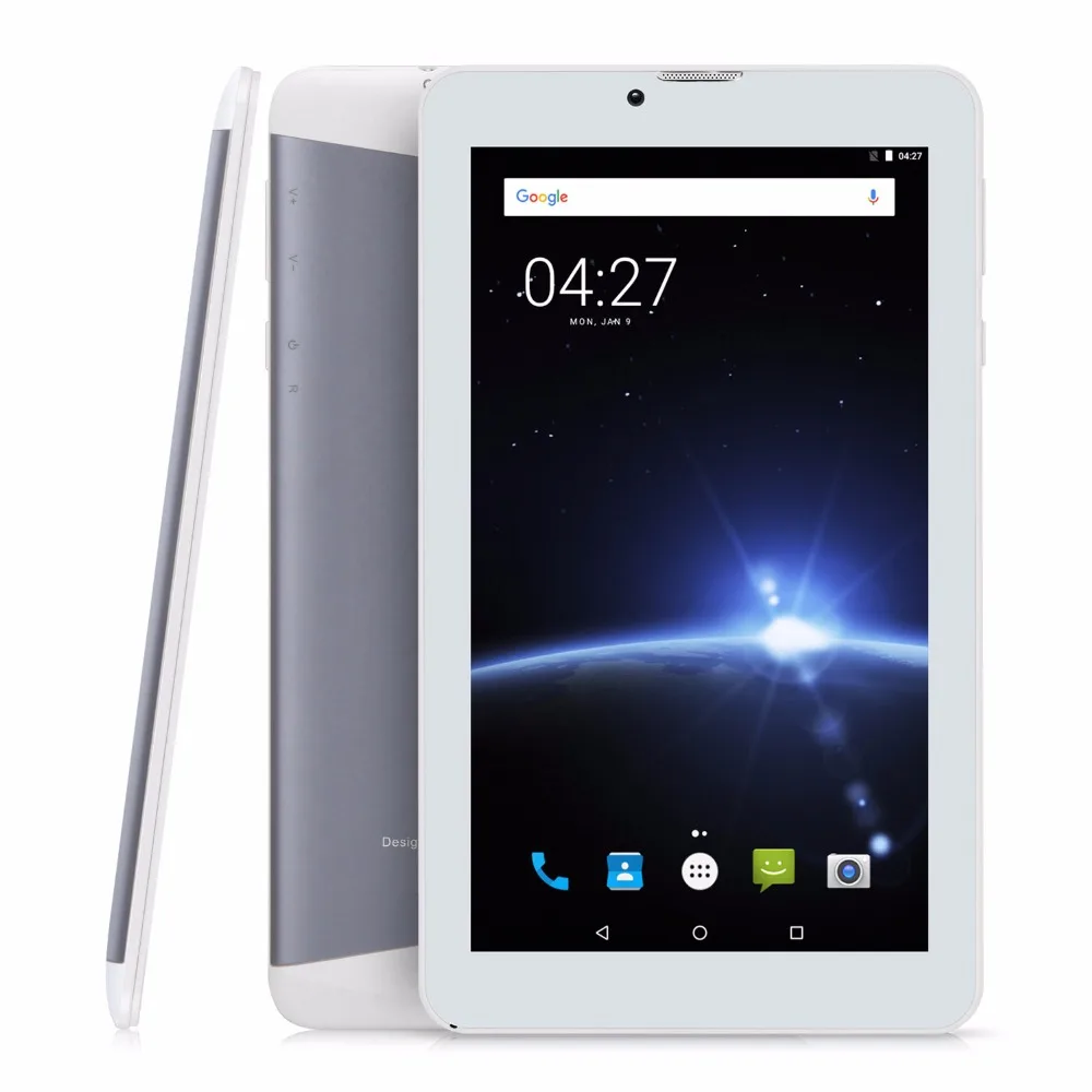 IRULU X67 Tablet 3g Phablet Телефонный звонок сим карты 1024x600 ips 7 дюймов 4 ядра 16 ГБ двойной