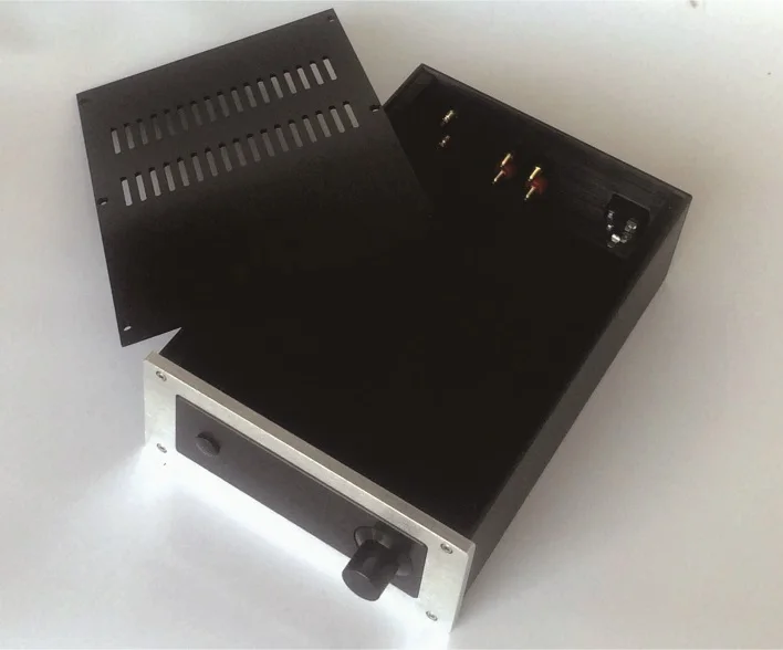 

JC229 new version DIY Aluminum preamp chassis amplifier enclosure 220*90*311mm