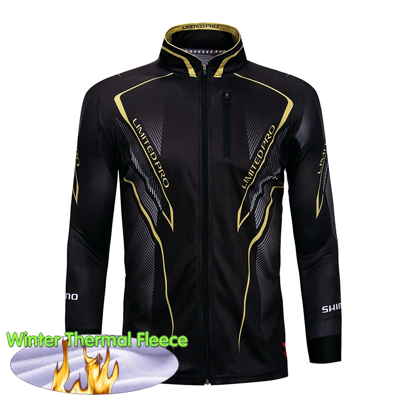 

Men Outdoor Sports Long Sleeve Fishing Camping Hiking Clothes Fishing Coat Suit Warm Jacket Waterproof Jersey Fishing Jacket