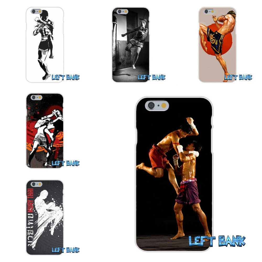 Таиланд Муай Тай картина Мягкий Силиконовый ТПУ Прозрачный чехол для iPhone 4 4S 5 5S 5C