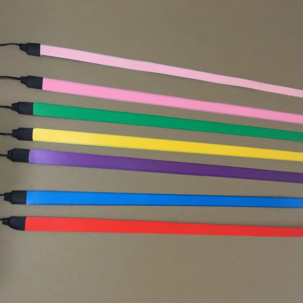 El лента с инвертором 12 В Электролюминесцентная el контроллером EL Light bar 1 см x м