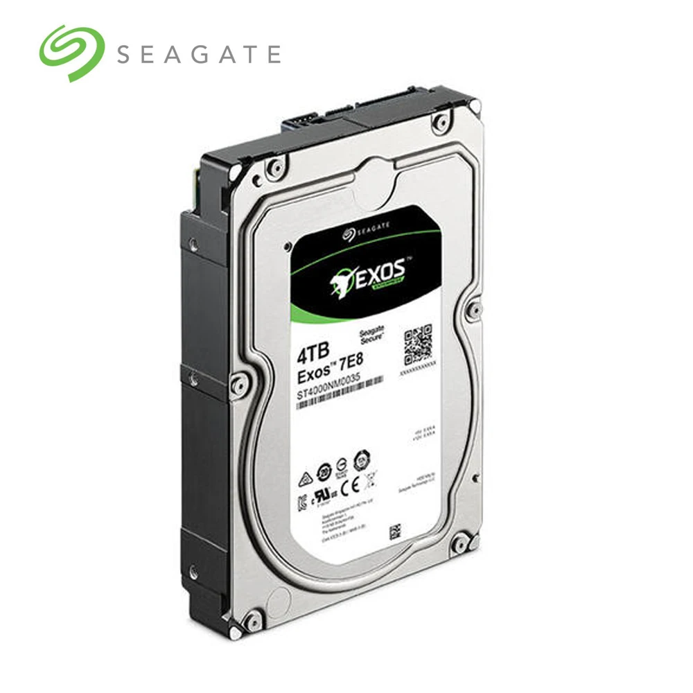 Seagate Exos 7E8 4 ТБ корпоративный жесткий диск 128 м SATA 6 ГБ/сек. HDD Настольный ПК 3 5 7200