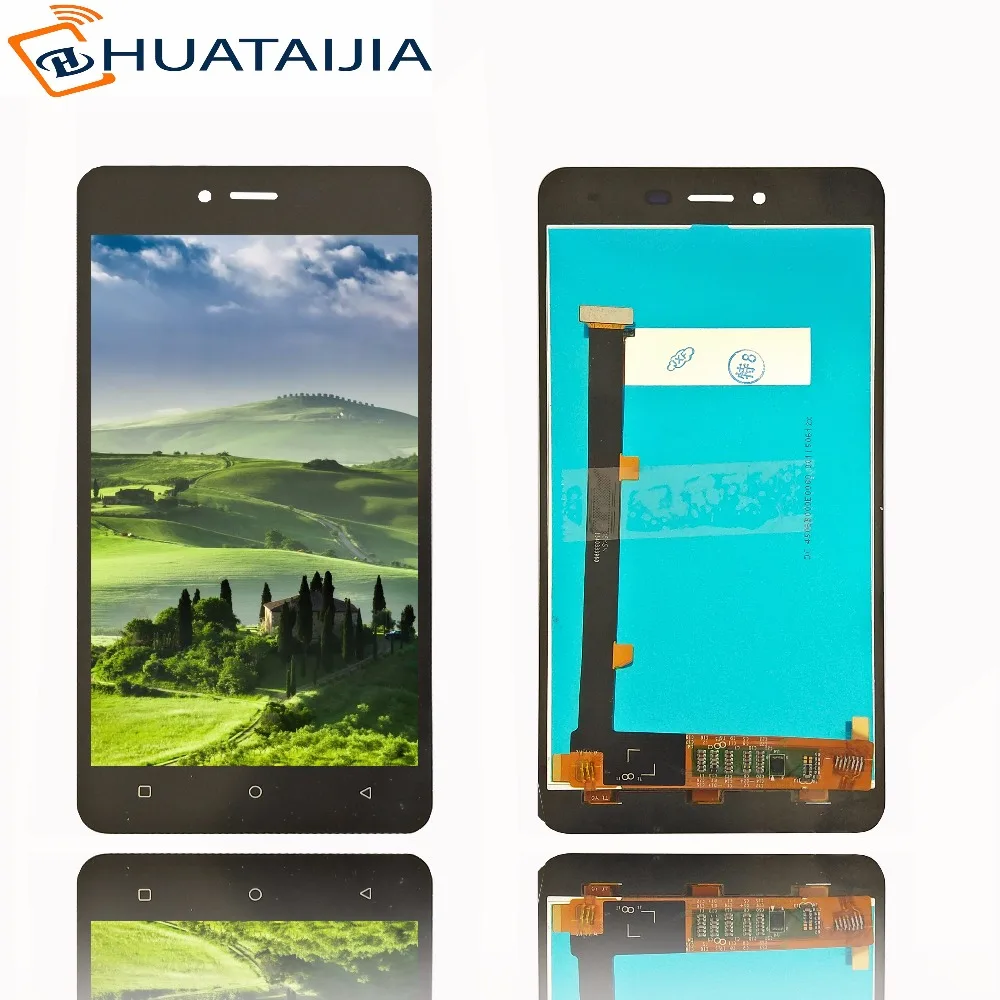 5-дюймовый ЖК-дисплей 720x1280 HD с матрицей + сенсорный экран для Highscreen Prime L дигитайзер панель Датчик объектива в сборе