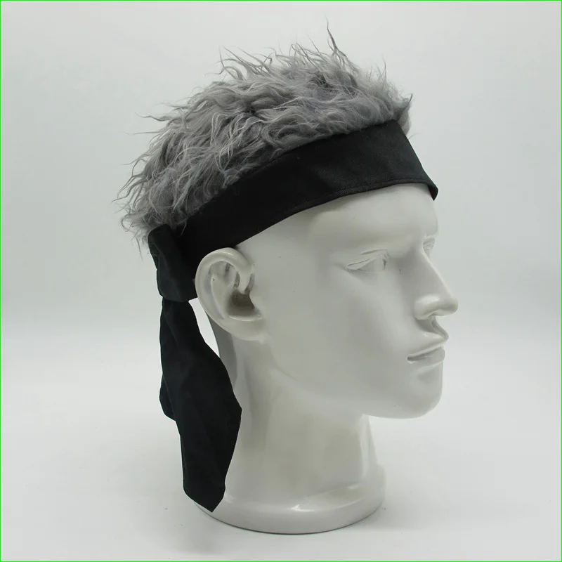 

Men Women Golf Cap Headscarf Hat Outdoor Sports Fake Flair Hair Sun Visor Hat
