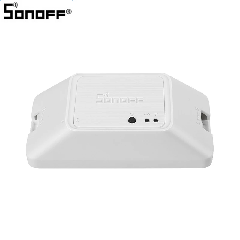 SONOFF RFR3 Умный дом WIFI 10A 100 240 В DIY смарт переключатель приложение Совместимо с Alexa Amazon