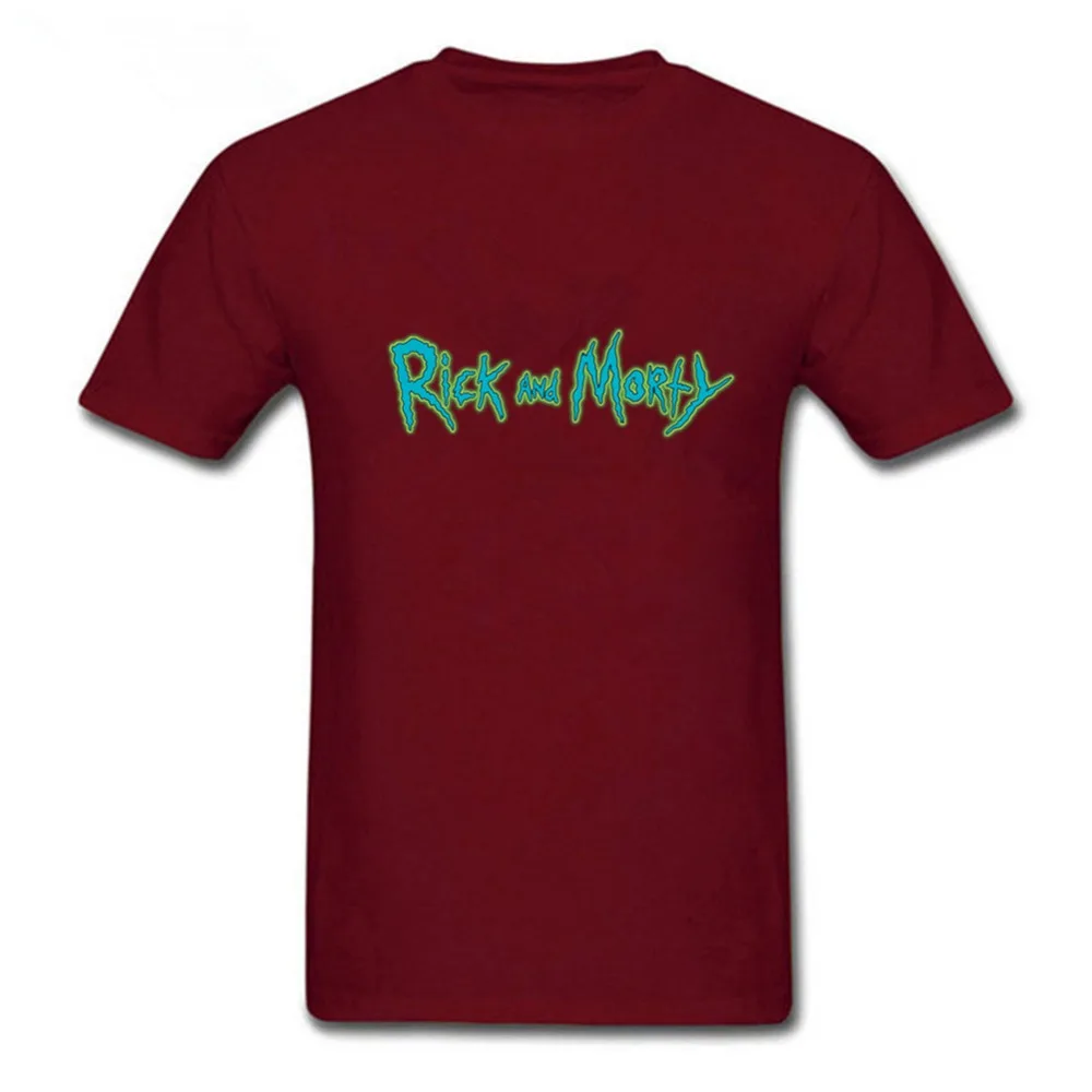 Новая модная Мужская хлопковая футболка rick and moty повседневная мужская с