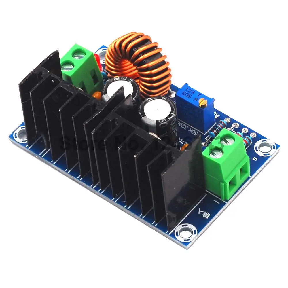 Понижающий Питание модуль DC4-40V к DC1.25-36V 8A 200 W Регулируемый XL4016E1 DC-DC DC Напряжение регулятор Бак Модуль