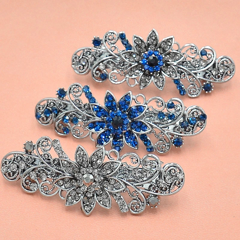 Женская заколка для волос Весенняя Заколка зажим с цветком украшение в стиле