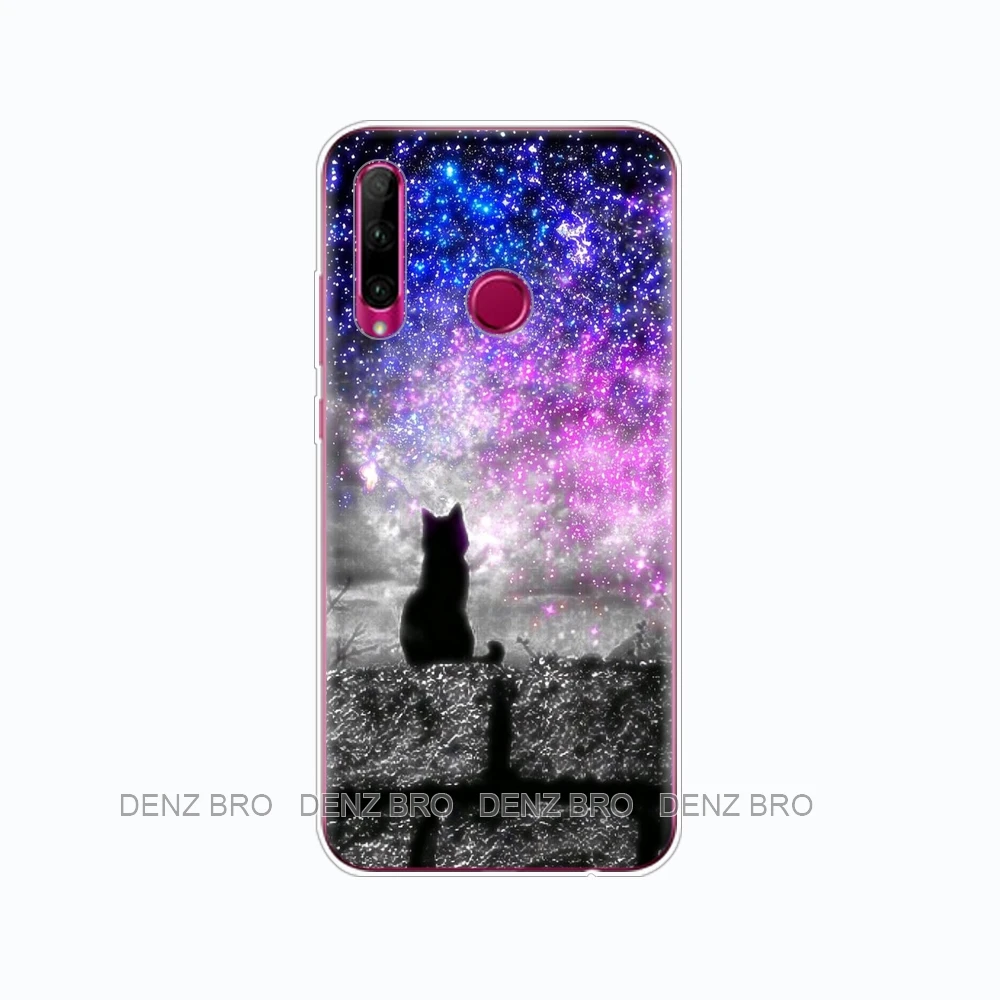 61777 Чехол для Honor 10i, Honor 10i, HRY-LX1T, мягкий силиконовый чехол из ТПУ, чехол для телефона Huawei Honor 10i, Honor10i 10 i, 6,21 дюйма, чехол - Цвет: 61777