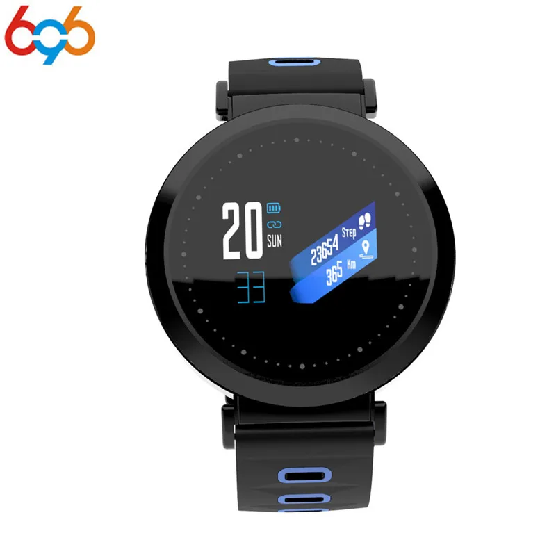 696 Bluetooth Smart часы браслет Фитнес трекер группы с монитор сердечного ритма шагомер