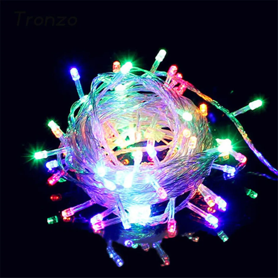 10M/20M 100/200 LEDs Led String Light Waterproof Holiday Christmas Wedding Garden Party Decoration Decorative | Освещение