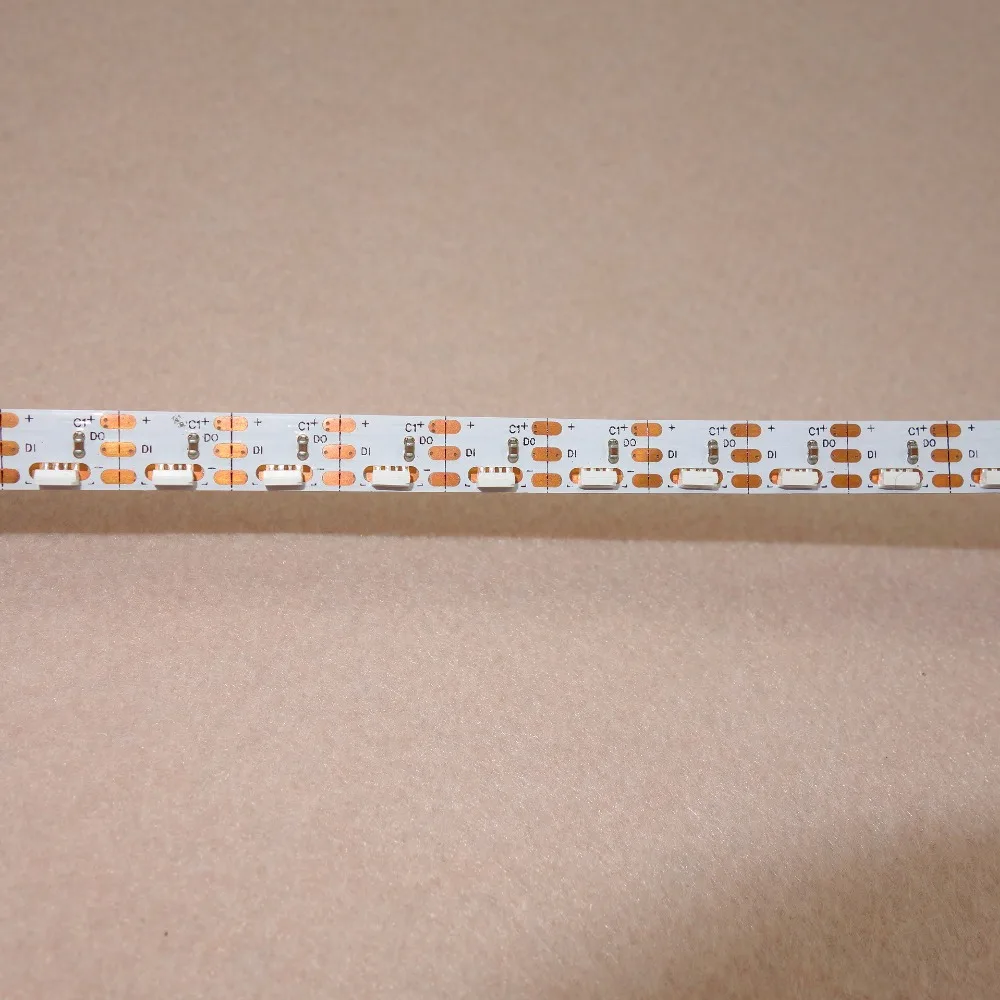 Излучения со адресуемых, 90 светодиодов/m DC5V SK6812-SIDE-4020led пикселей полосы, не обладает водонепроницаемостью, с 90 пикс./м; белый печатных плат