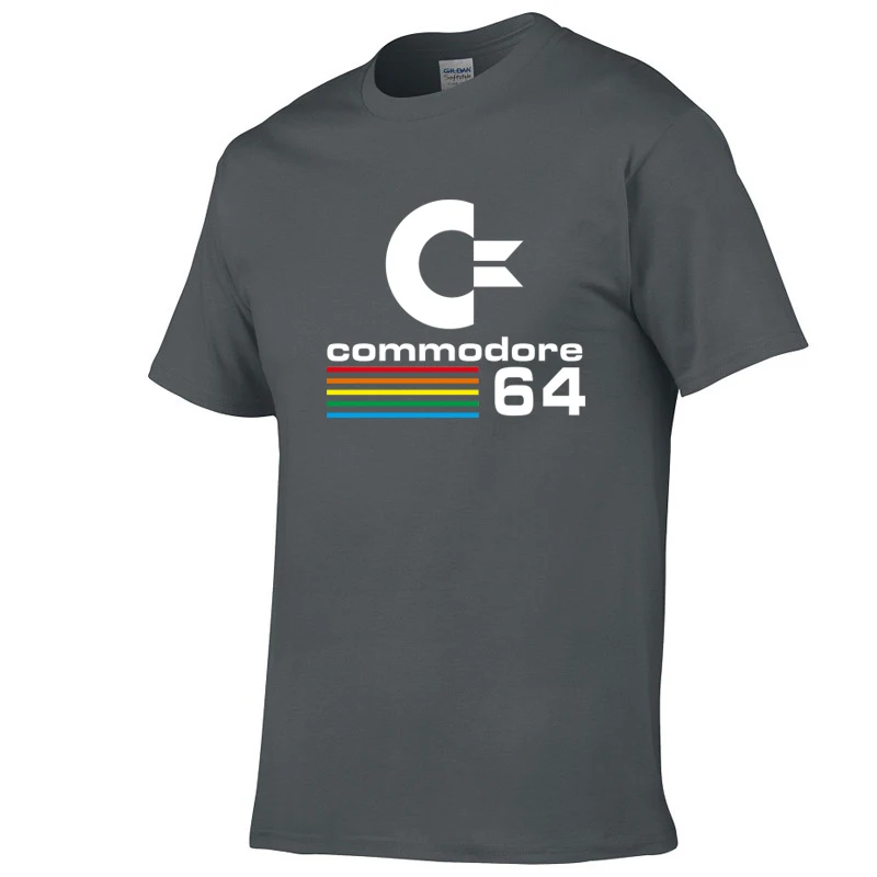 2019 летние Commodore 64 Футболки C64 SID Amiga Ретро 8 bit ультра классный дизайн футболки
