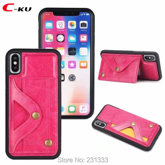 C-ku мягкий зеркальный из ТПУ PU кожаный чехол для iPhone X 8 PLUS 7 I7 6 S ID Чехол телефона с