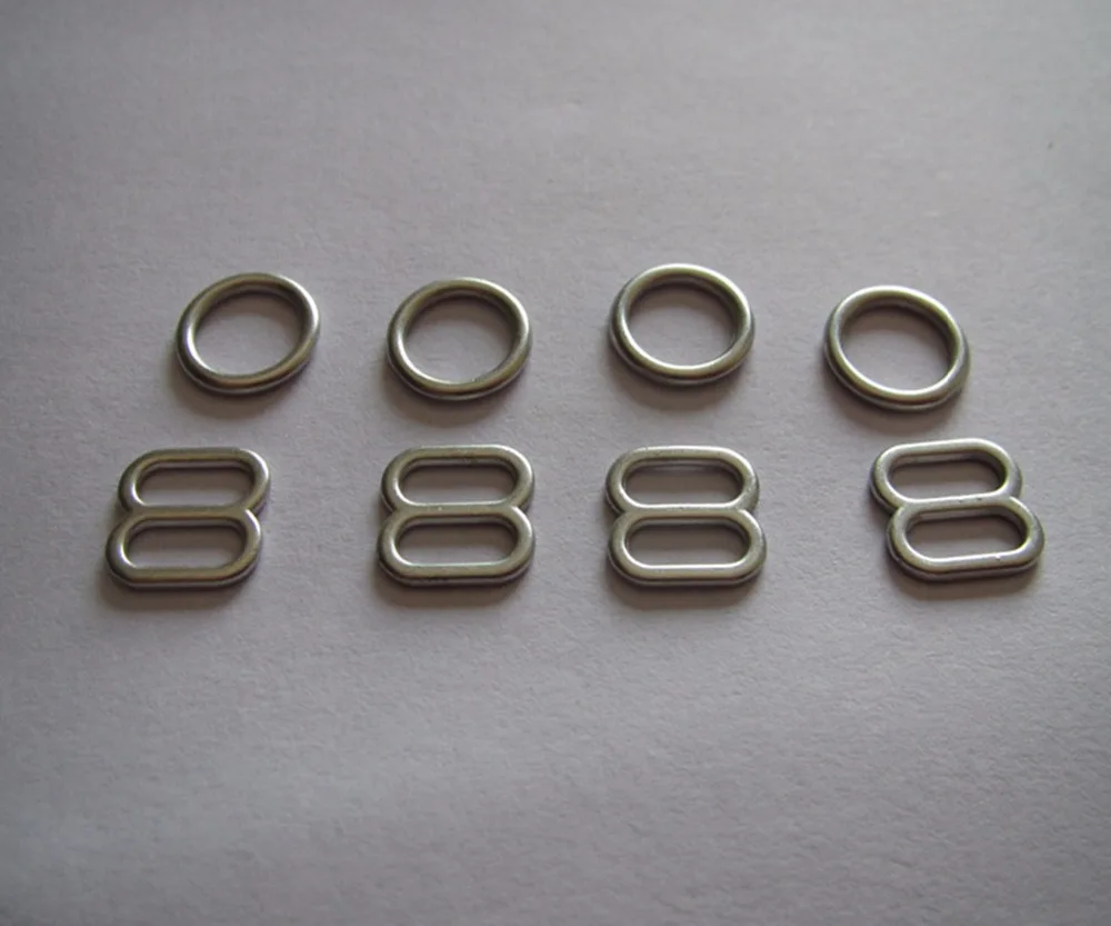 Бесплатная доставка 8 мм металлический бюстгальтер с застежкой на кнопки Клипсы