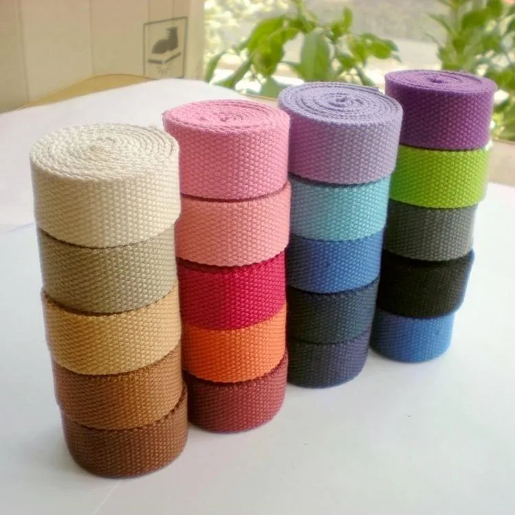 50 ярдов/партия мягкая лента для ошейника 2 5 см|thick cotton webbing|webbing thickcotton webbing |