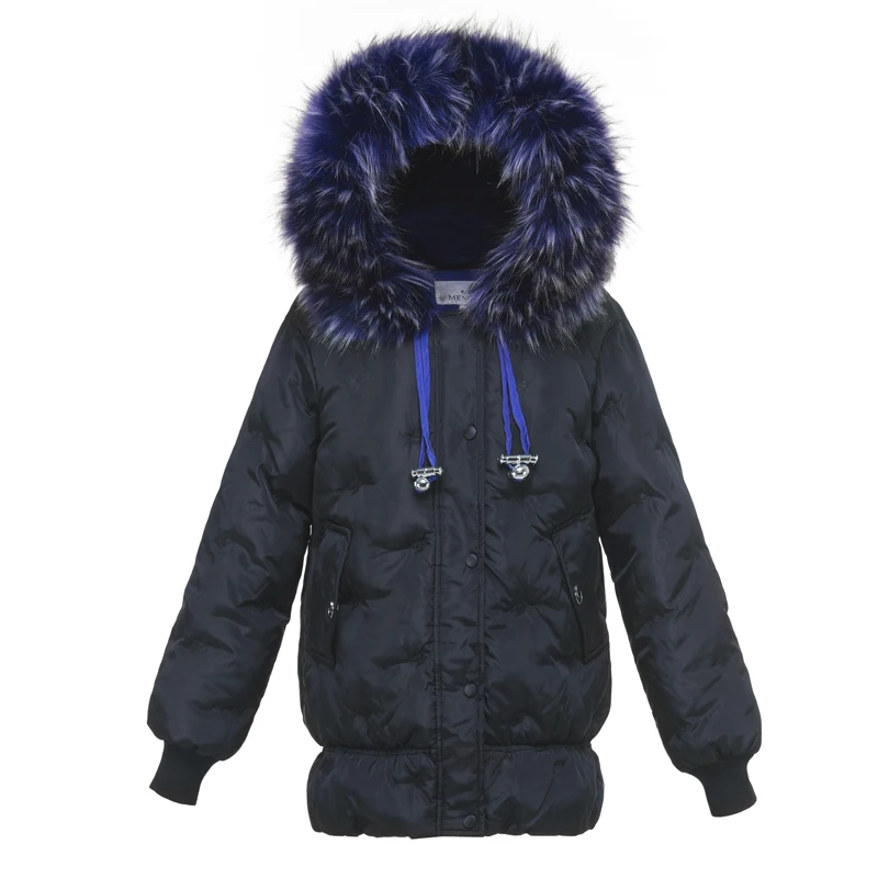 With Thicken Fur Collar New Winter Jacket Women Cotton Padded Outwear Female Coat Warm High Quality Ladies Parka