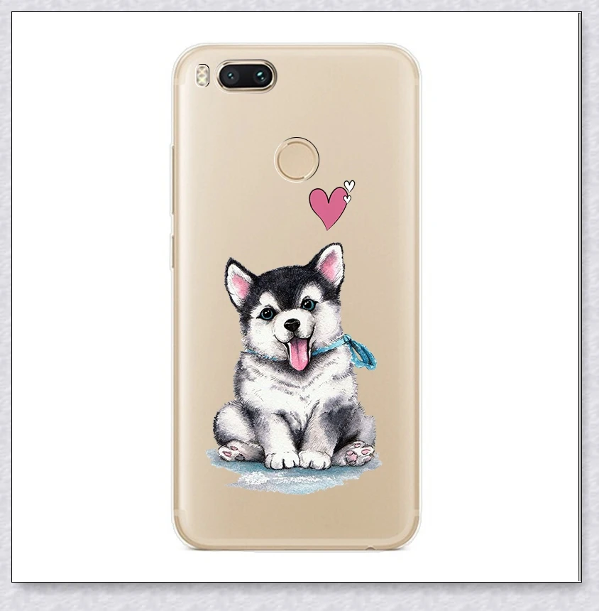 Love Силиконовый чехол для Xiaomi mi A1 чехол 5,5 'с принтом животных, чехол s для Xio mi Xiaomi mi A1 mi A1, чехол для телефона s, чехол-бампер - Цвет: Love