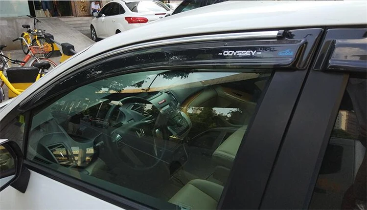 Пластиковый оконный козырек для Honda Odyssey вентиляционные оттенки защита от солнца