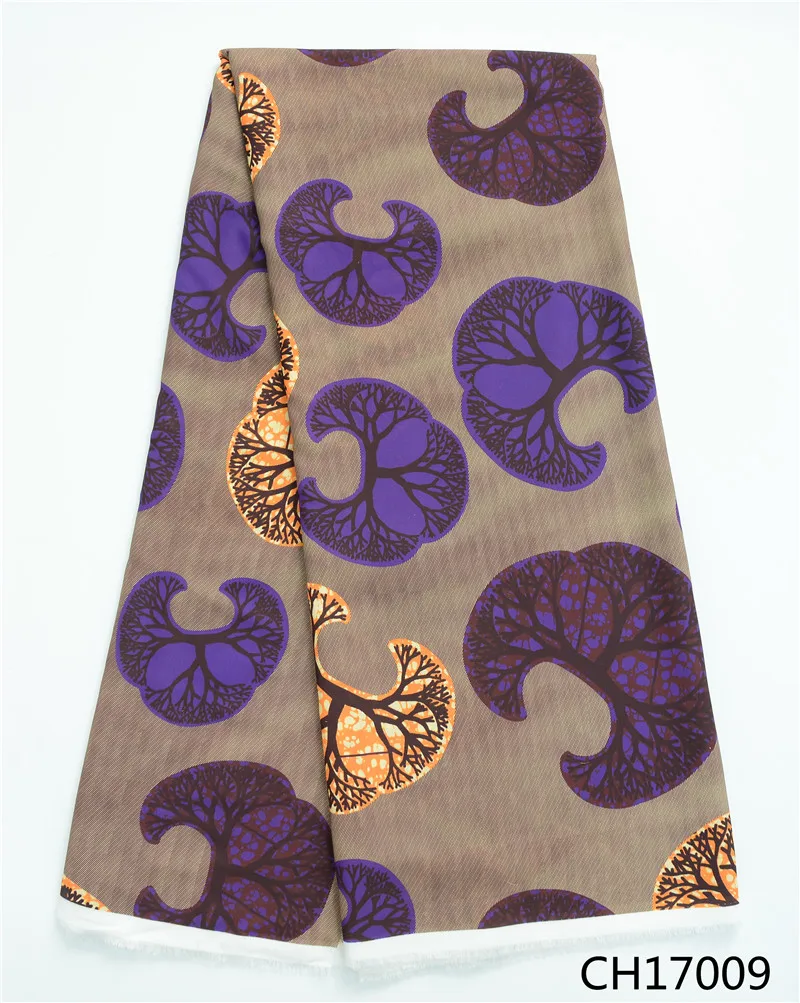 Шифоновая ткань с ярким цифровым принтом 5 ярдов/партия 12 видов цветов шифоновая